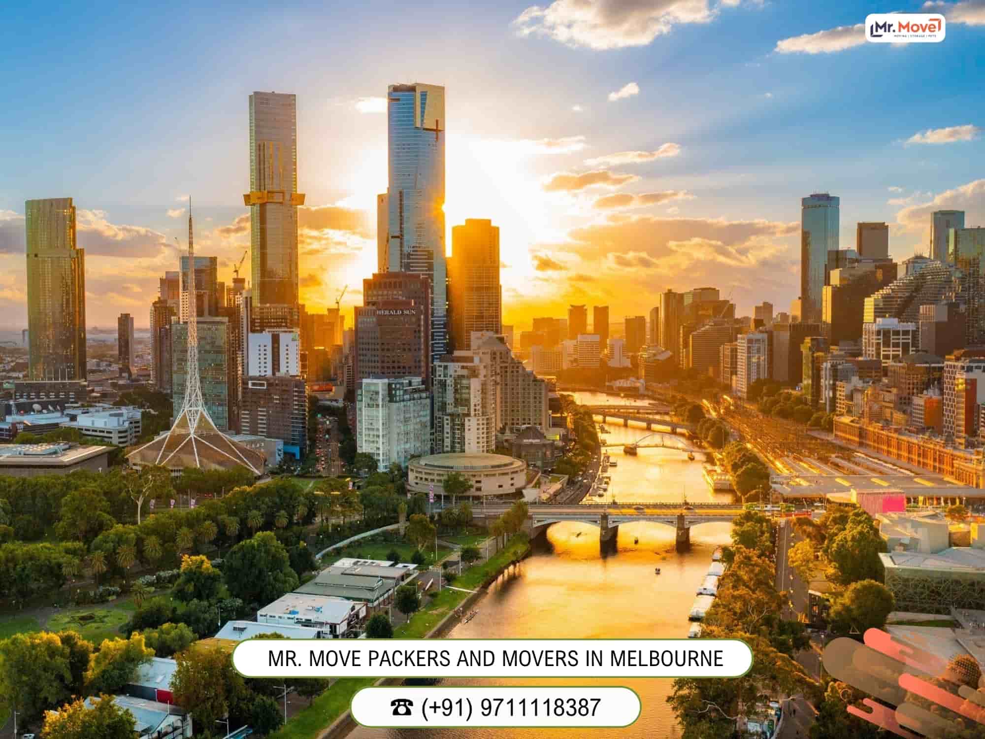 Moving Services India To Melbourne By Mr. Move
