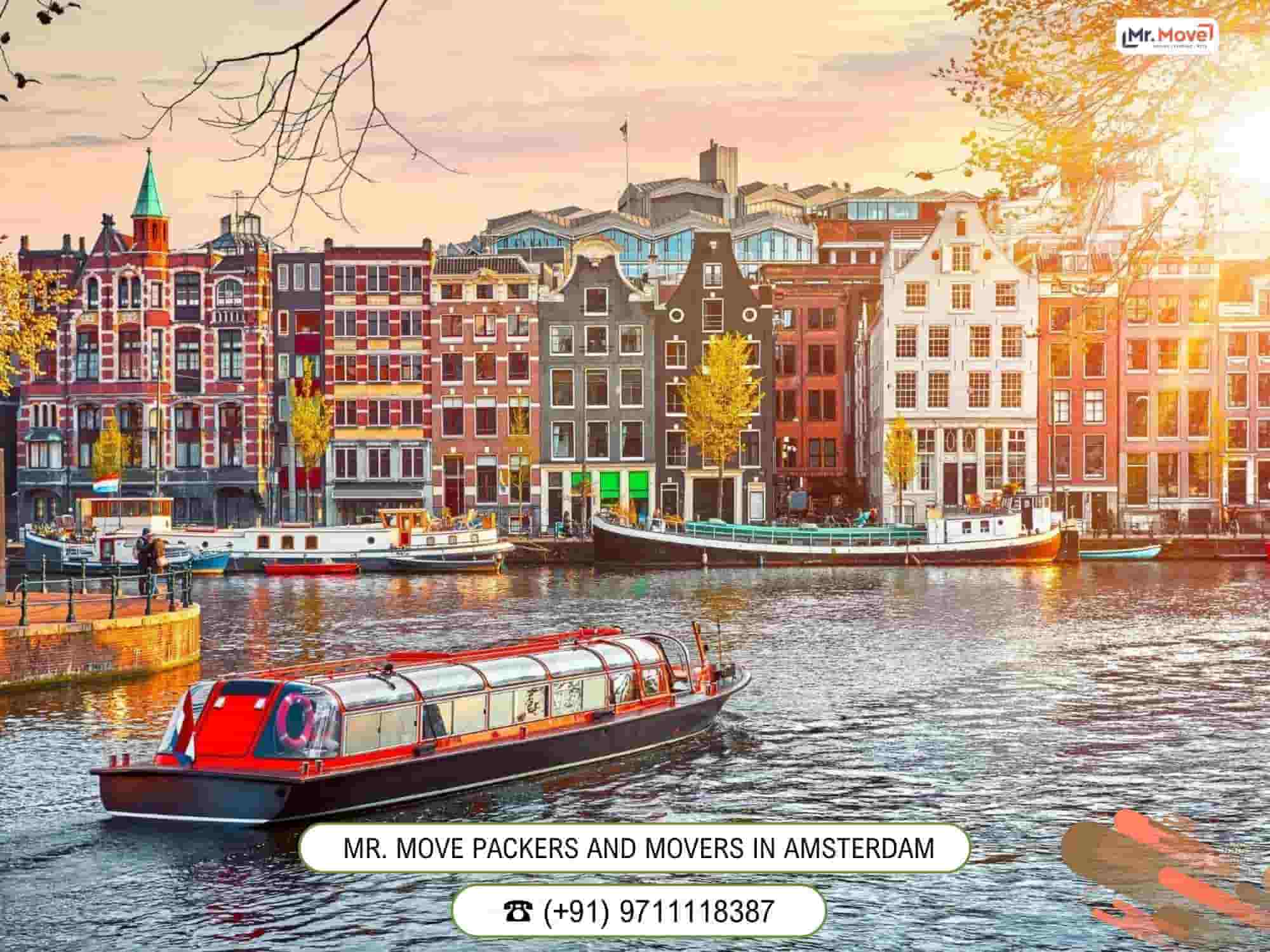 Moving Services India To Amsterdam by Mr. Move